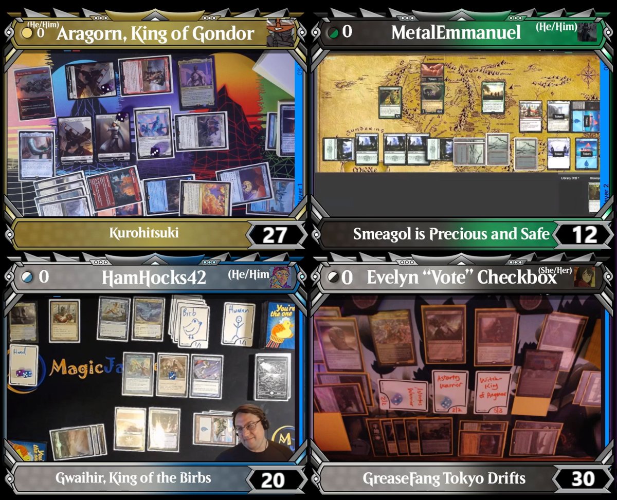hocks42's tweet photo. Drop a picture of you playing Magic.

I love how there are so many different ways to play these days. https://t.co/pog7bKrE3p