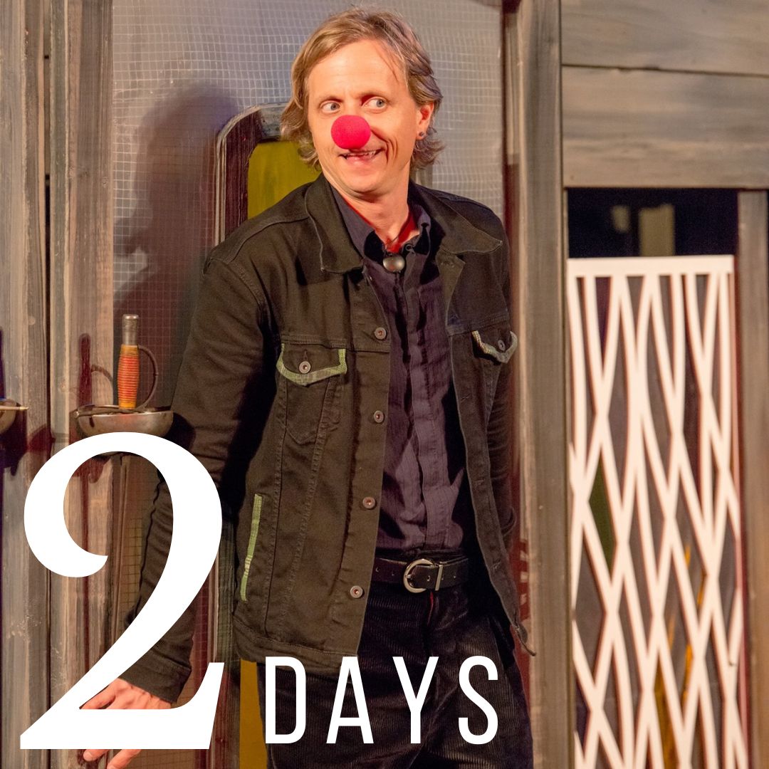DoorShakespeare's tweet photo. In 2 DAYS we open our first show of the season!

Get your tickets here: https://t.co/2wYqqV2pJG

Pictured Ryan Schaback in “Hamlet,” adapted by Guy Roberts. Photo by Heidi Hodges. https://t.co/W6FliNrWJD