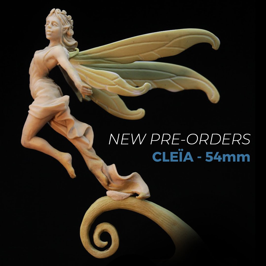 Graphigaut's tweet image. Cleïa, 54mm ! 🤓
Available NOW as pre-order ! 🥳
graphigaut-studio.com

👉 Summer Sales up to 20% 
👉 4x Paypal available
👉 2 new releases: Cleïa 54mm and Lisha 85mm bust (Bundle at discounted price)
👉 New website 😁

Sculpted in #clay #fimo #milliput