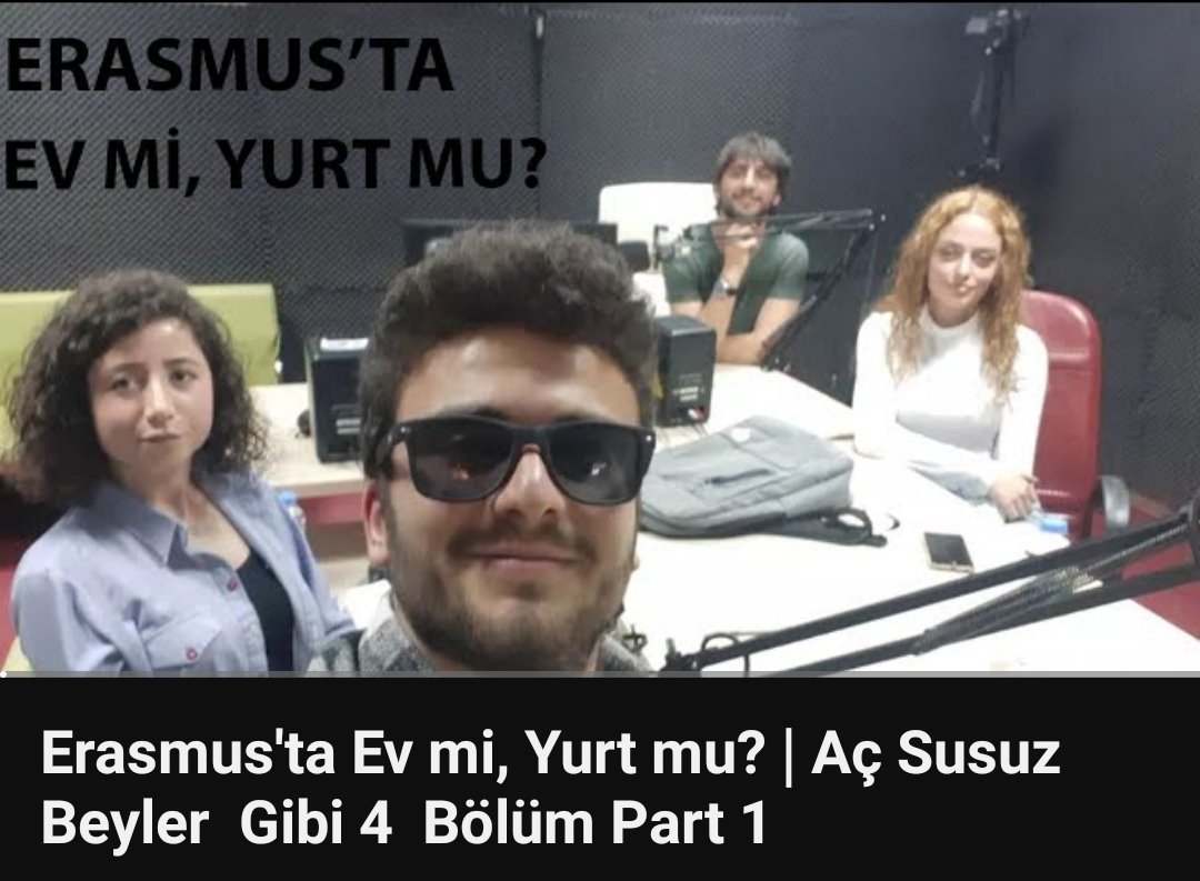dmrvhb's tweet photo. Erasmus anılarımızı ve tecrübelerimizi paylaşıyoruz, buyurun gelin! 
İzleme linki: https://t.co/x5rQJ8zxhc
#YouTube #radio #erasmus https://t.co/To9YkaQmTA