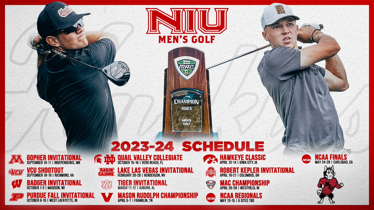 🏌️ 𝟐𝟎𝟐𝟑-𝟐𝟒 𝐒𝐜𝐡𝐞𝐝𝐮𝐥𝐞 𝐈𝐬 𝐒𝐞𝐭 🏌️

We can't wait to get back out on the course!