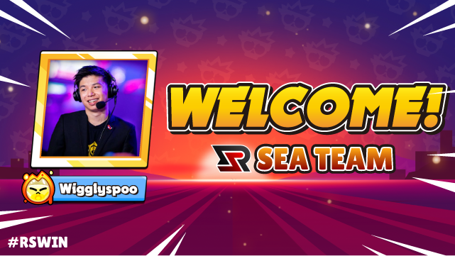 Please welcome Wigglyspoo (<a href="/wigglyspoo/">spoo</a>) as our coach for our Southeast Asia Brawl Stars team!

We hope his expertise will help us secure a spot in LCQ 🔥

#RSWin