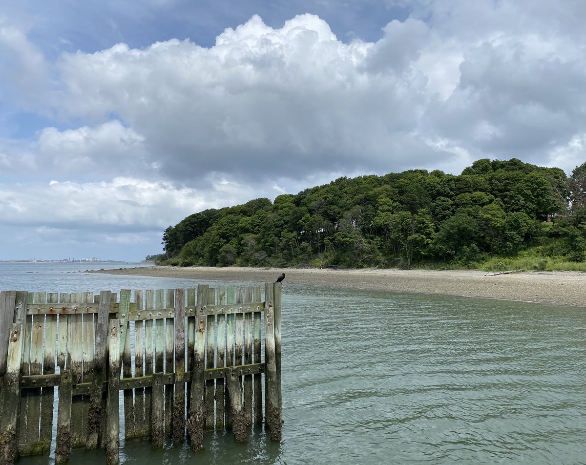 Boston_Boffin's tweet photo. Bye, Thompson Island. https://t.co/IVl94nuM9D