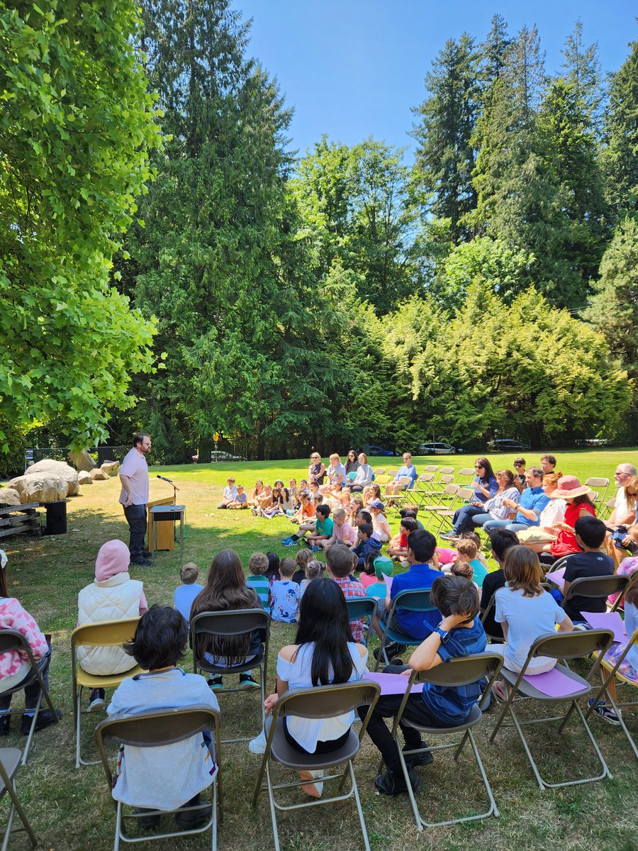 Our end of the year Valediction Assembly gives us a chance to say thank you and goodbye to our grade 5 Upper ELs.<a href="/dtl45/">Debbie Tobin</a> <a href="/WestVanSchools/">WestVanSchools</a>