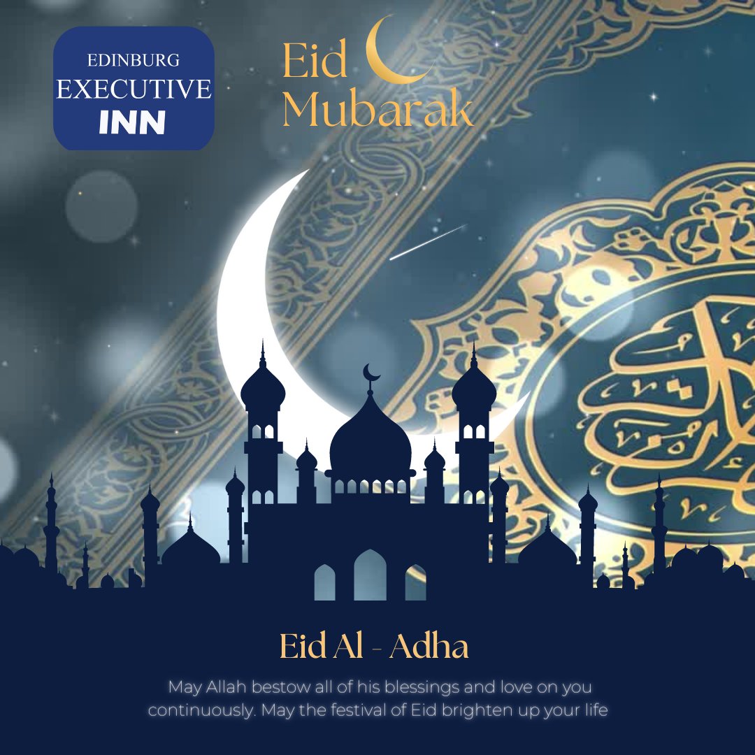 Happy #EidalAdha to our dear guests who celebrate. We are honored to welcome you to our hotel and we wish you a joyous and peaceful occasion.  ☪️

#EidMubarak #FeastOfSacrifice #EidCelebration #EidGreetings #IslamicHolidays #MuslimFestivals #Eid #HappyEid #Eid2023 #EidGreetings