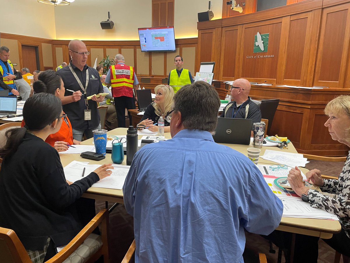 City of Calabasas on Twitter "Busy day at City Hall as City employees take part in a large