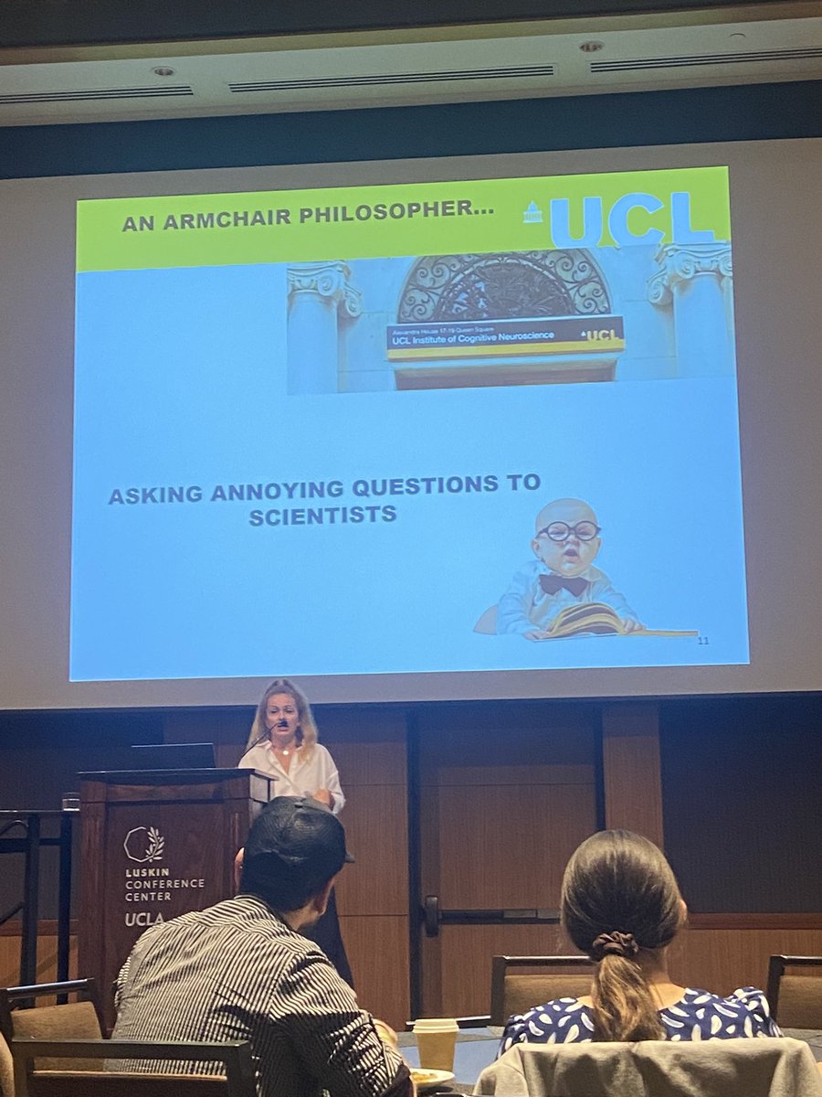 @AnnaCiaunica making us all wish we had a resident philosopher asking us annoying questions 🧐 #pushingtheboundaries @LuskinCenter