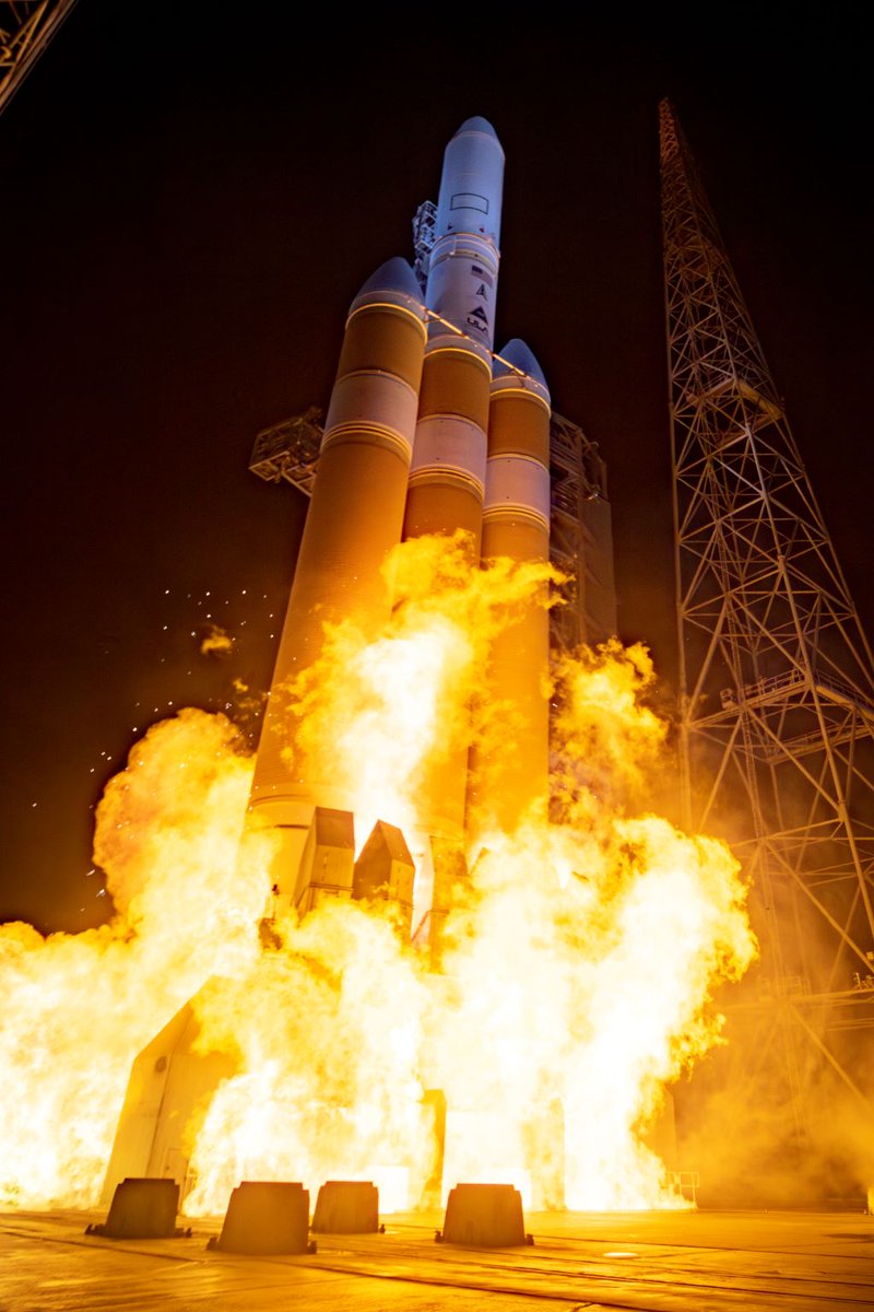 #ICYMI: NRO and @ulalaunch successfully launched #NROL68 June 22! Delta IV Heavy launches are always quite the show. 

See for yourself with these incredible photos. 🔥 🚀