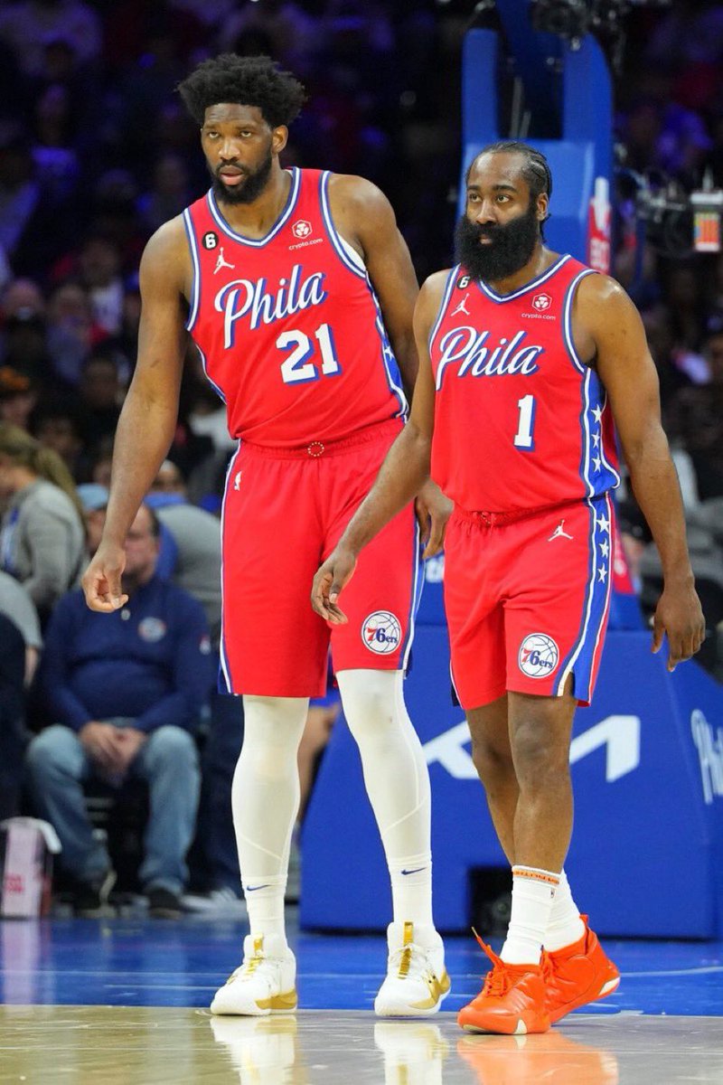 AidanLaPorta69's tweet photo. James Harden and Joel Embiid appreciation post! Real fans still support this duo. https://t.co/3CQ3MDfmJL
