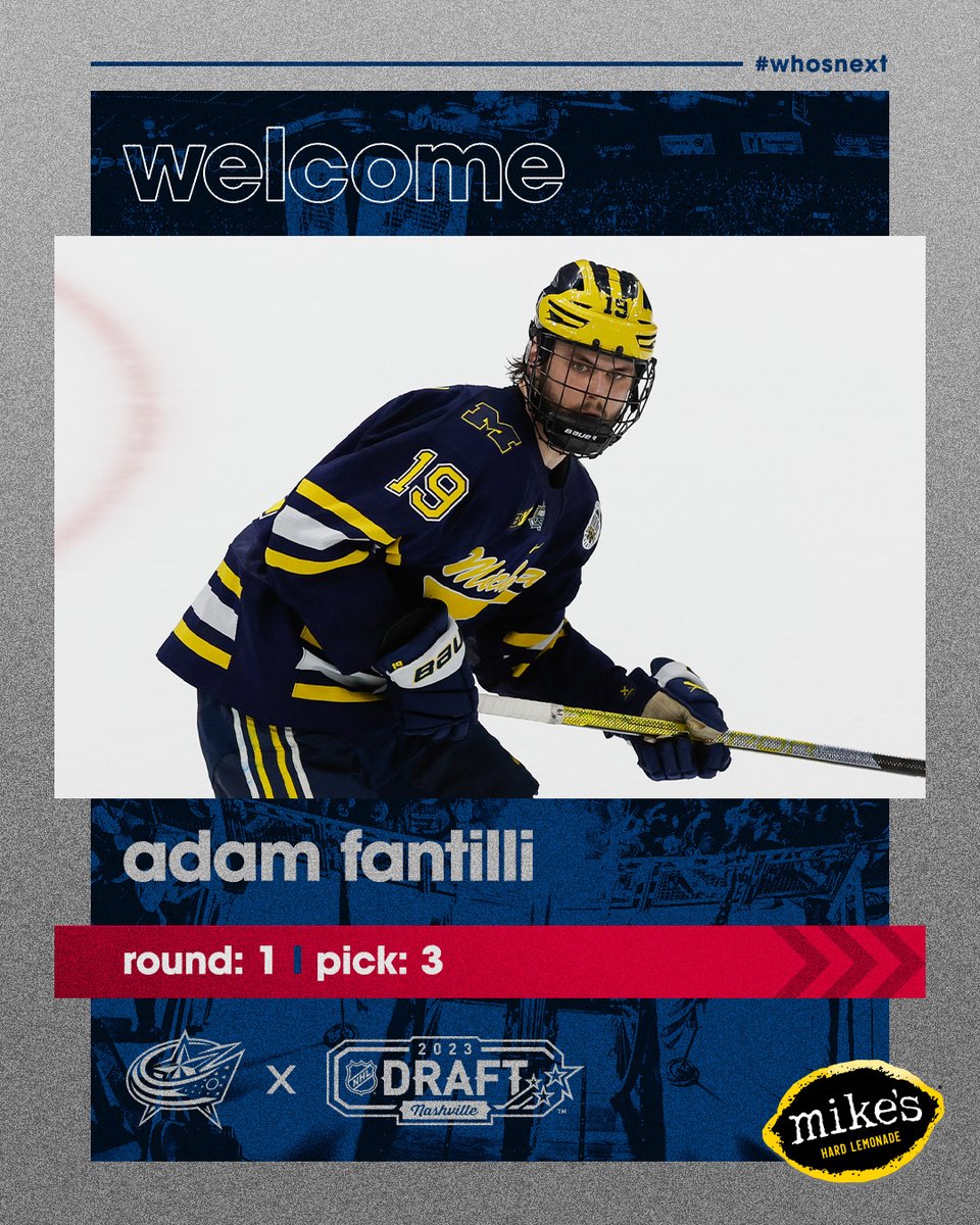 Adam Fantilli signs deal with the Columbus Blue Jackets - Maize n Brew