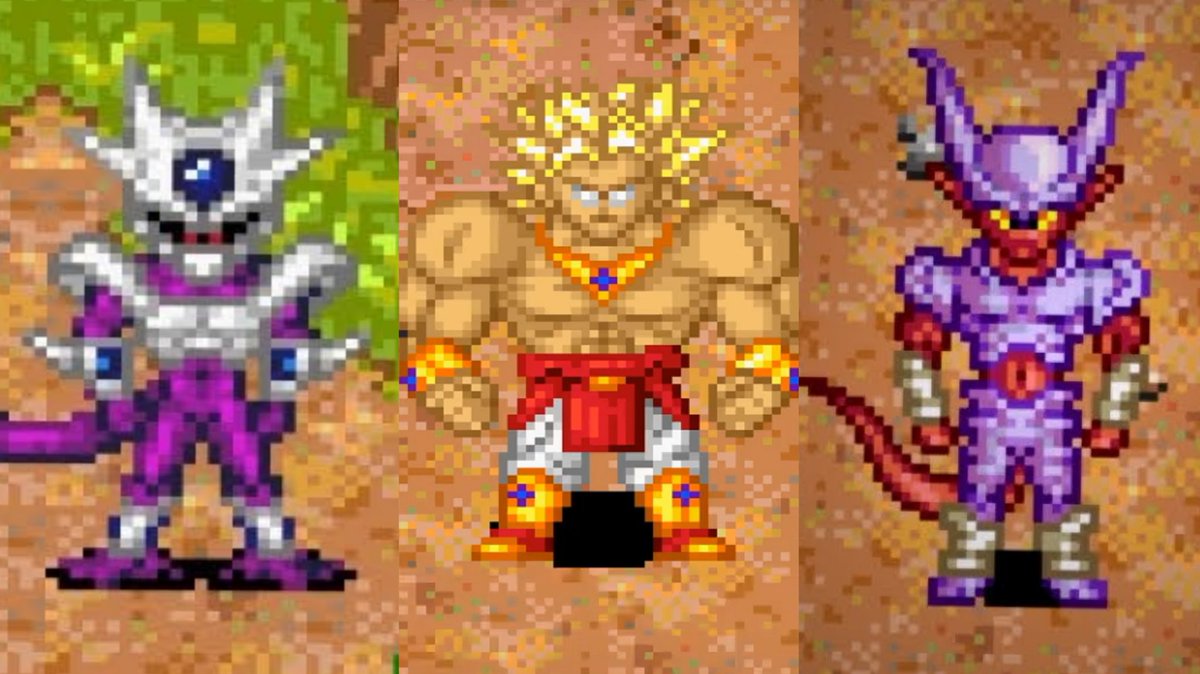 I love that the Gameboy DBZ games included movie villains as extra side quests