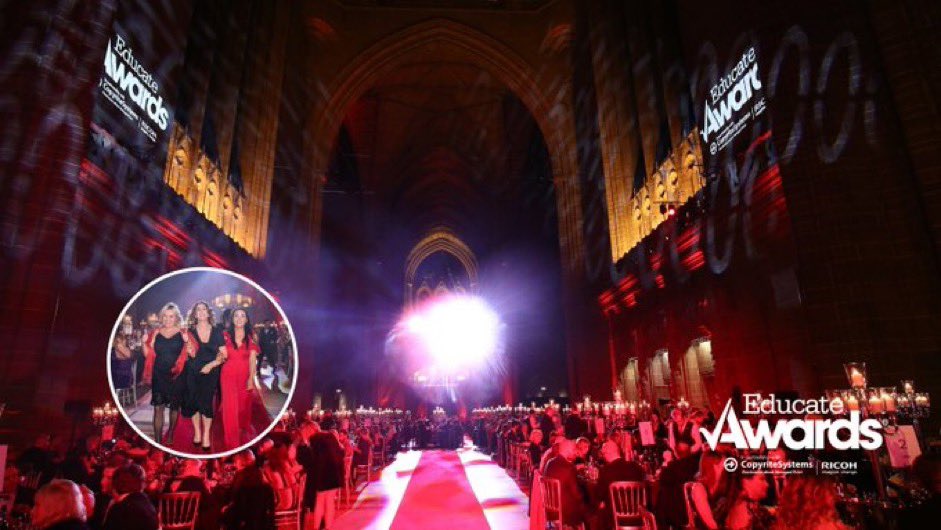 THE NORTH WEST’S
#1 EVENT 
for SCHOOLS and COLLEGES 

THE EDUCATE AWARDS 🤩
Entries close Sunday 23 July  ⏱️