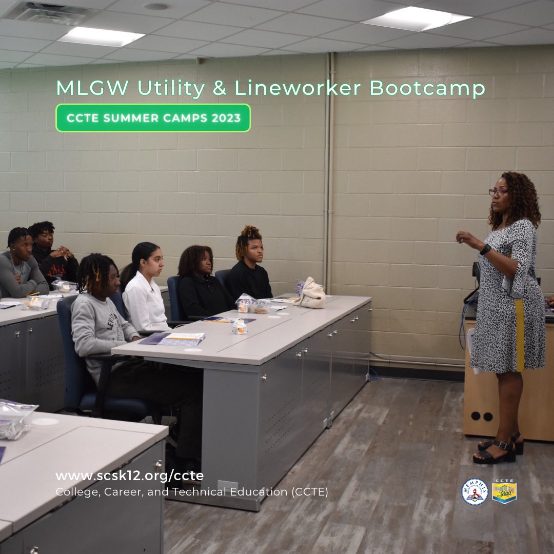 MSCS_CCTE's tweet image. @MLGW Utility &amp;amp; Lineworker Bootcamp in collaboration with @SouthwestTN 👷🏽

@whitehaven_high students learned team building, interpersonal and communication skills, intro to Utility Work, and Climbing 101!

#readygrad #mlgw #memphisshelbycountyschools #southwesttn #cteprograms