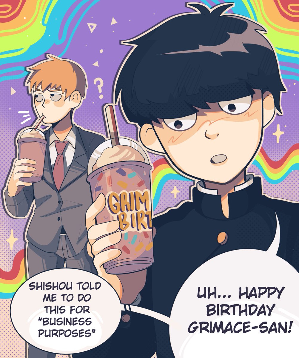 mob tries the grimace shake I cant finish this one sorry #mp100