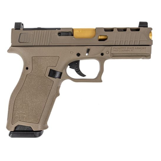 PSA DAGGER FULL SIZE - S 9MM PISTOL WITH SWR RMR & GOLD BARREL, FLAT DARK EARTH - $329.99
bit.ly/3Nughv0

#gundeals #guns #gunsdaily #gunporn