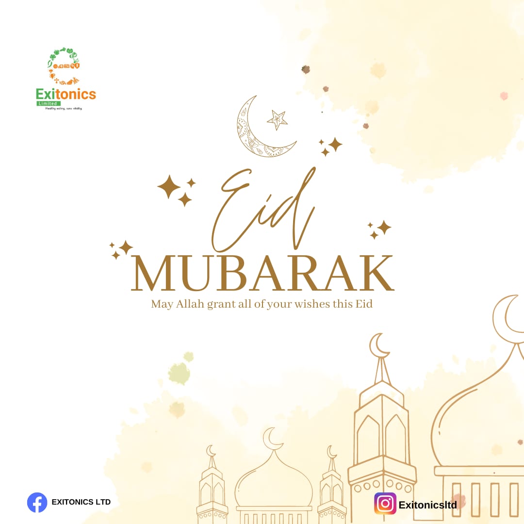 exitonicltd's tweet photo. May Allah grant all your wishes this Eid🙏🙏🙏

#exitonicsltd #agribusiness #foodsystems #EidMubarak #EidAlAdha #davido | #gistlover | preg-a-thon | Biggie | Ivanna Bay #EidUlAdha2023 https://t.co/UCgEIEQuGA