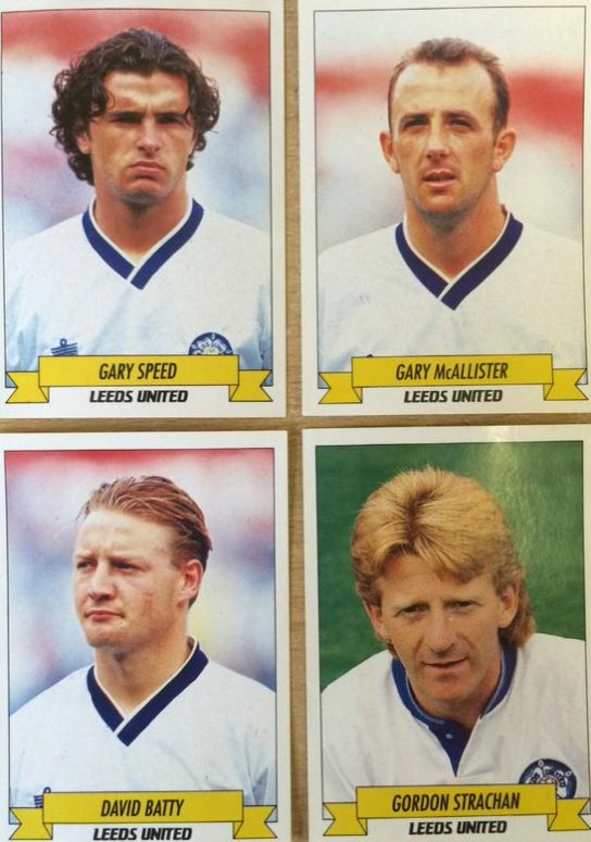 The Leeds midfield for their title winning season in 1991/92.

Class 👏 ⚪️ #LUFC