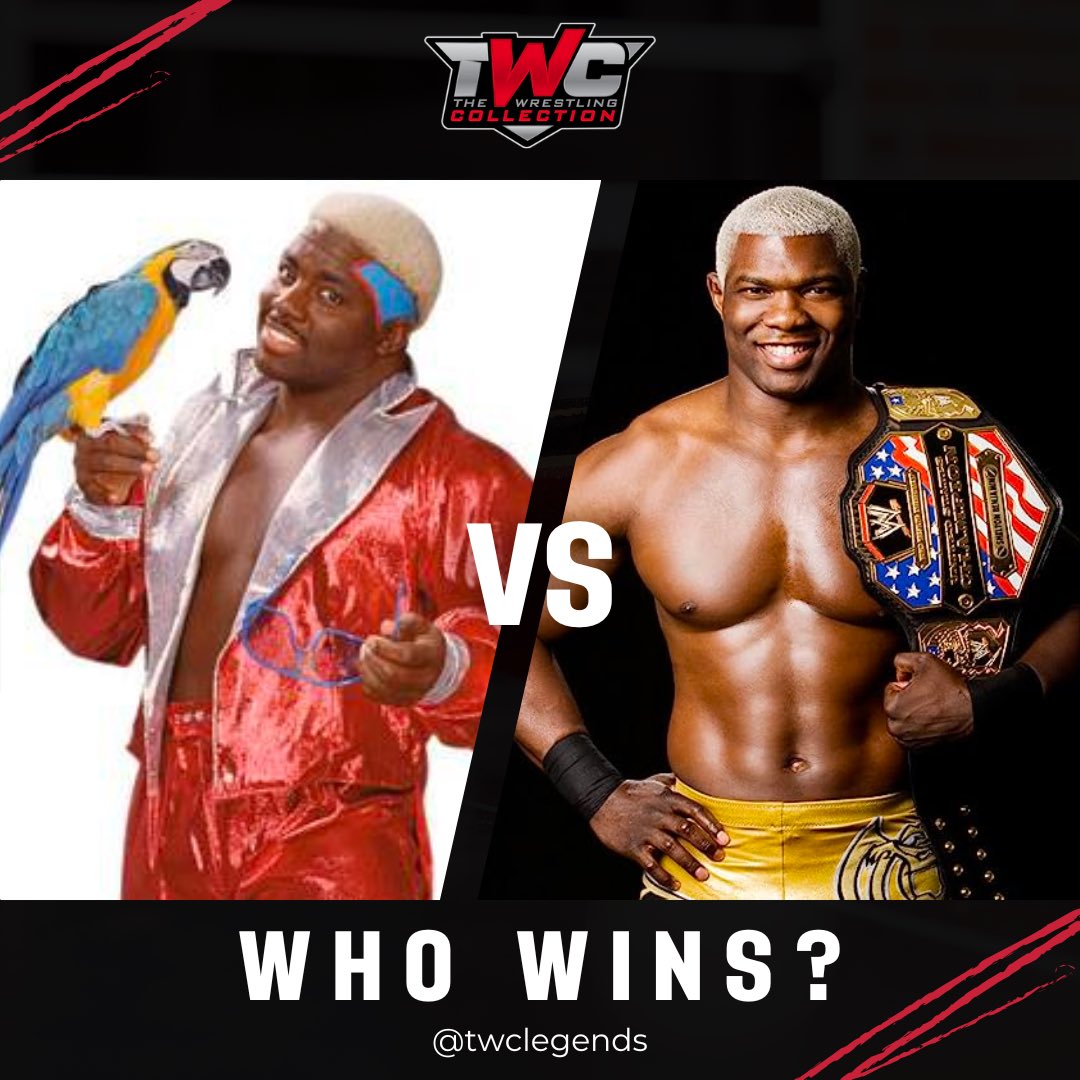 Battle of the blondes! 
The Birdman vs <a href="/Sheltyb803/">Shelton J. Benjamin</a> 
Who wins?
#WhatIfWednesday