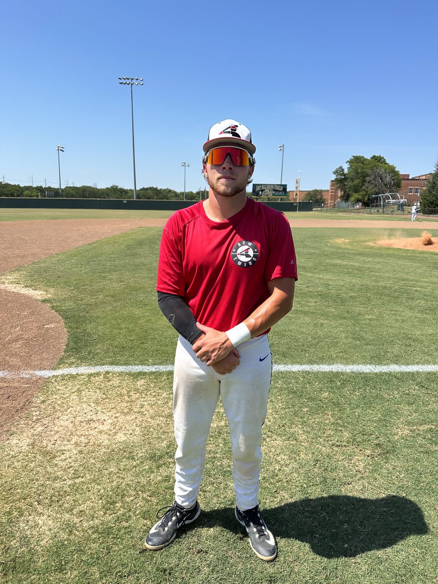 #FiveToolCollegeNTX F: <a href="/DFWTwins/">DFW TWINS</a> Collegiate Black 10, TAG 4
PoG: <a href="/Patrickmcc13/">Patrick McCullough</a> 3-4, 2B, 3 RBI, 2R
Hitter: <a href="/shimkusmason/">Mason Shimkus</a> 1-3, 2B, 3 RBI
Notable: <a href="/Mateeice02/">Teo</a> 2-3, 3B, 2R
Jake Maroney 3-4, RBI, R