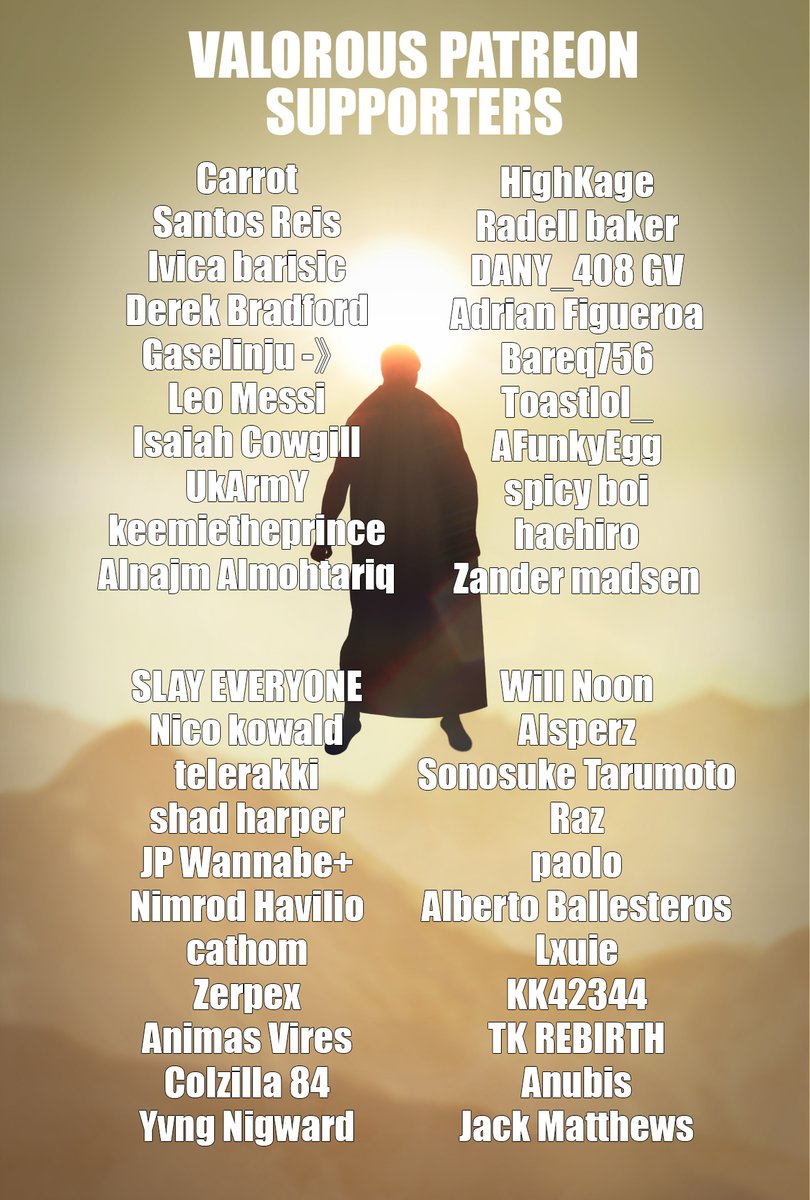 SheolGames's tweet photo. Thank you guys for supporting the development of valorous, Especially who joined at day one. I appreciate you all!
#ValorousGame #PatreonCommunity #superhero #gamedev #Superman #indiegame 
https://t.co/cVlHQv0cTv https://t.co/3VSkrPx5zy