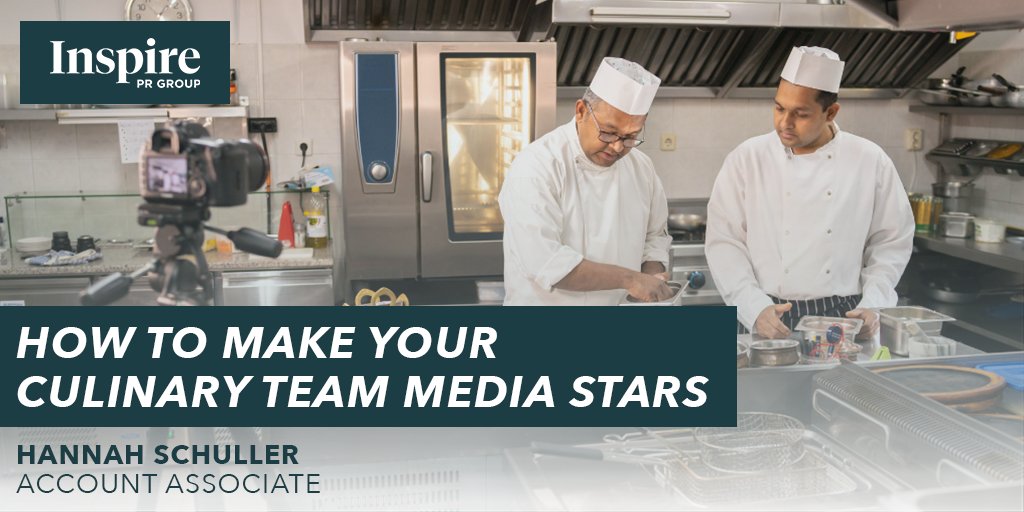 Get a rundown on how restaurants can prepare culinary teams to be media stars from Hannah Schuller, a #MediaRelations pro who works closely with many of our #restaurant and #hospitality clients. inspireprgroup.com/insights/how-t… #NewBlogPost