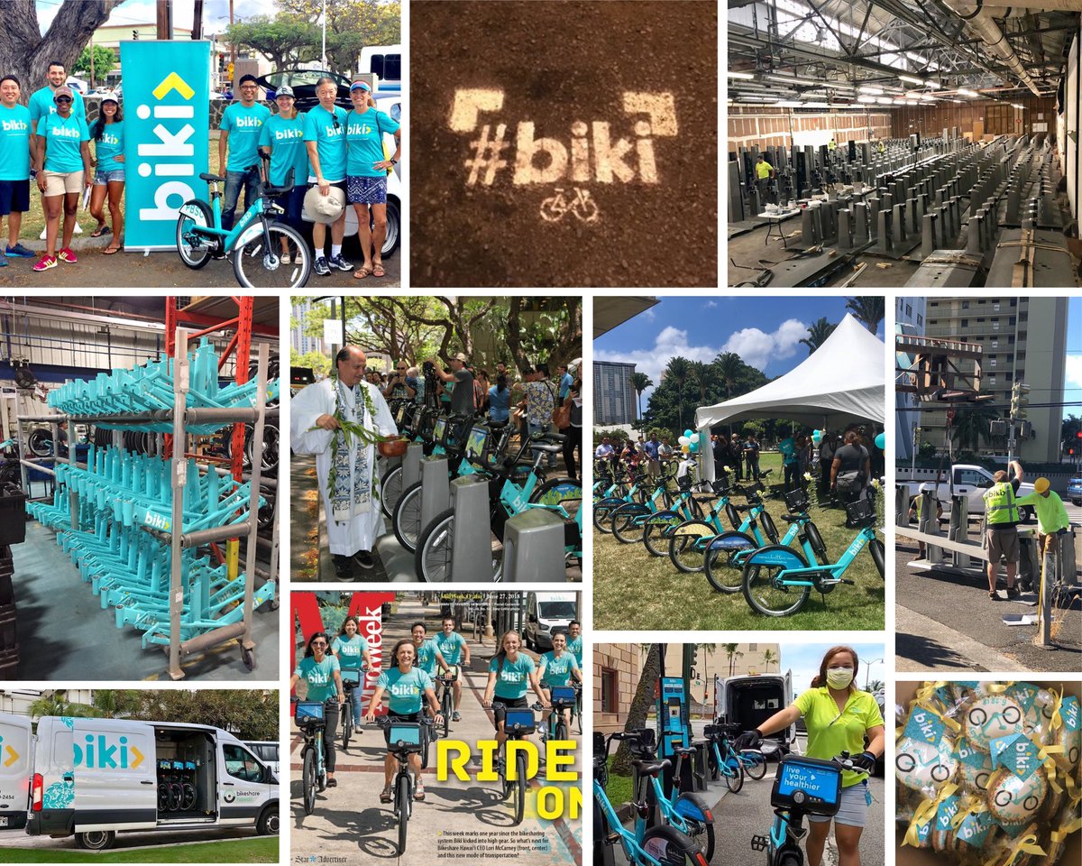 Today we celebrate six years of service and more than six million #biki rides! Thanks for helping us achieve this milestone. #honolulu #ridealoha #gobikihi mailchi.mp/gobiki.org/jun…