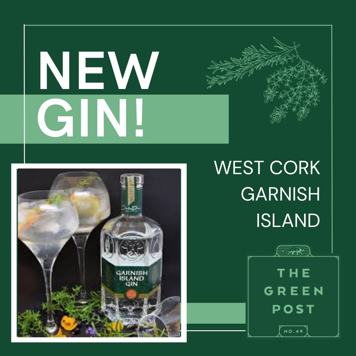 New Gin Alert!!!! Introducing West Cork Garnish Island Gin - Happy Hump Day!

#greenpostcafe #greenpostpub #lincolnsquare #humpday #humpdayvibes #humpdaymotivation #ginlover #wednesday #happyhour