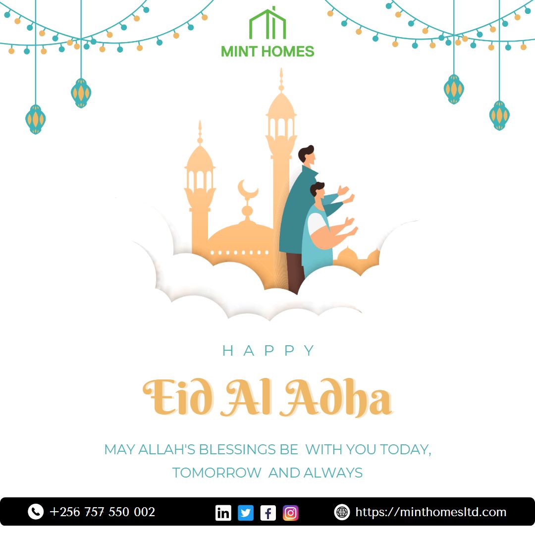 Eid Mubarak to everyone.
.
.
.
.
#eidmubarak #eidmubarak2023 #minthomes #homesweethome #homedesign #apartments #homesforsale #Uganda #kampala #kampalalifestyle #ugandahome #JinjaCity #citylife #Ghar #usa #Ugandans #Uganda