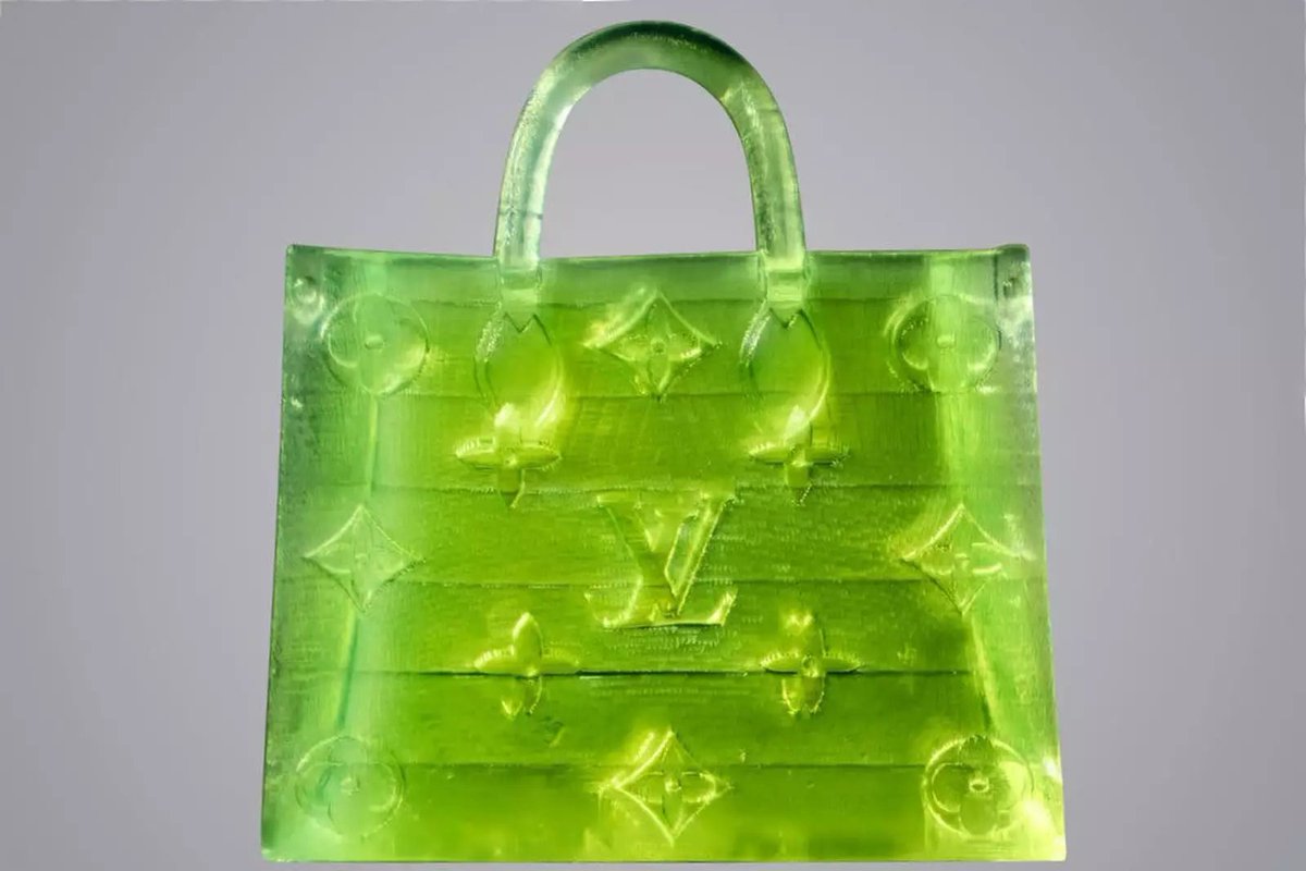 Dexerto's tweet image. This microscopic bag just sold for $63,750