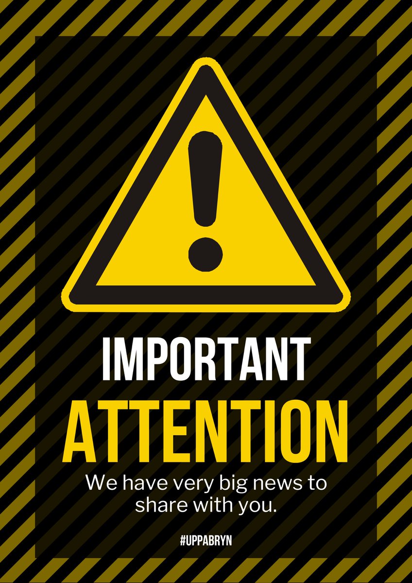 Important club announcement - Thursday 12:00!!

⚽️⚽️⚽️💪💪💪

#uppabryn