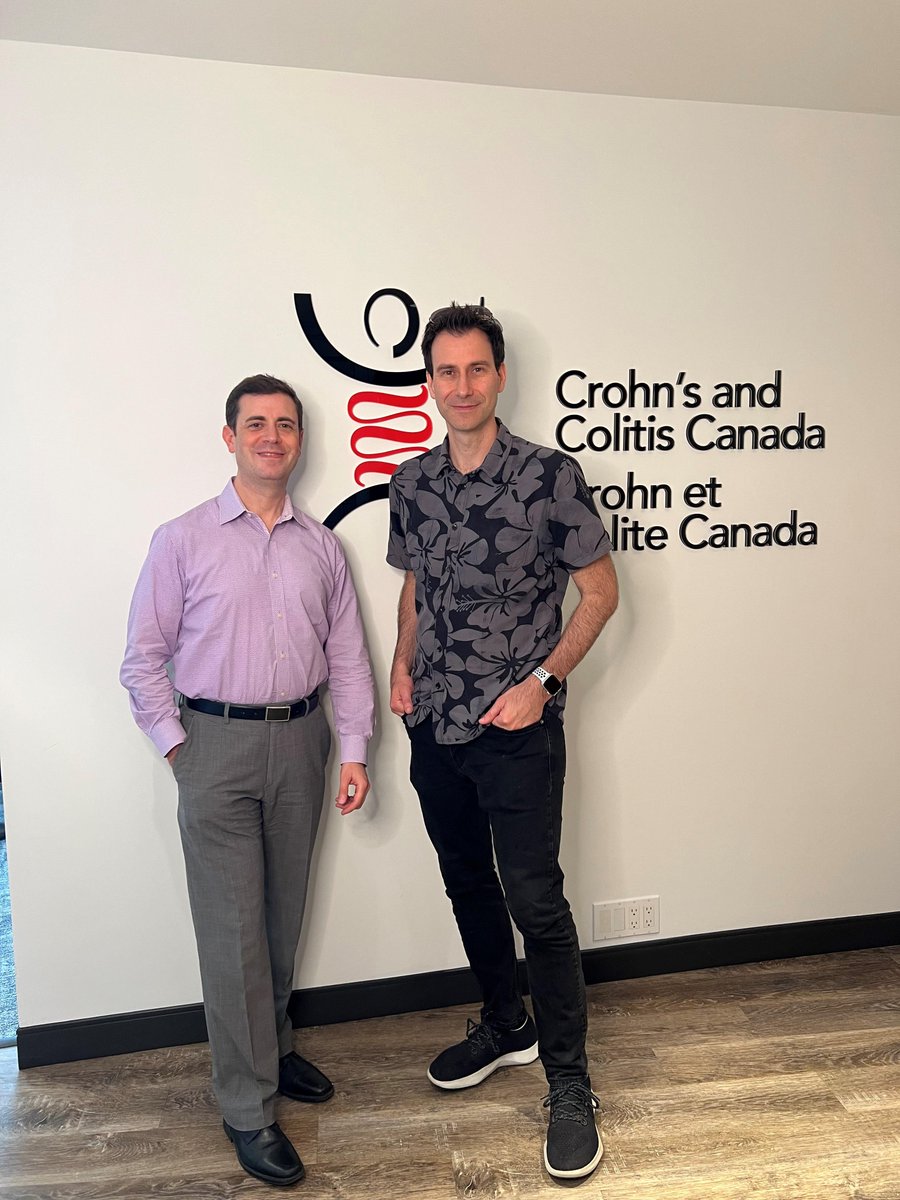 The day is extra special with @ericbenchimol and @gilkaplan visiting our @getgutsycanada office.