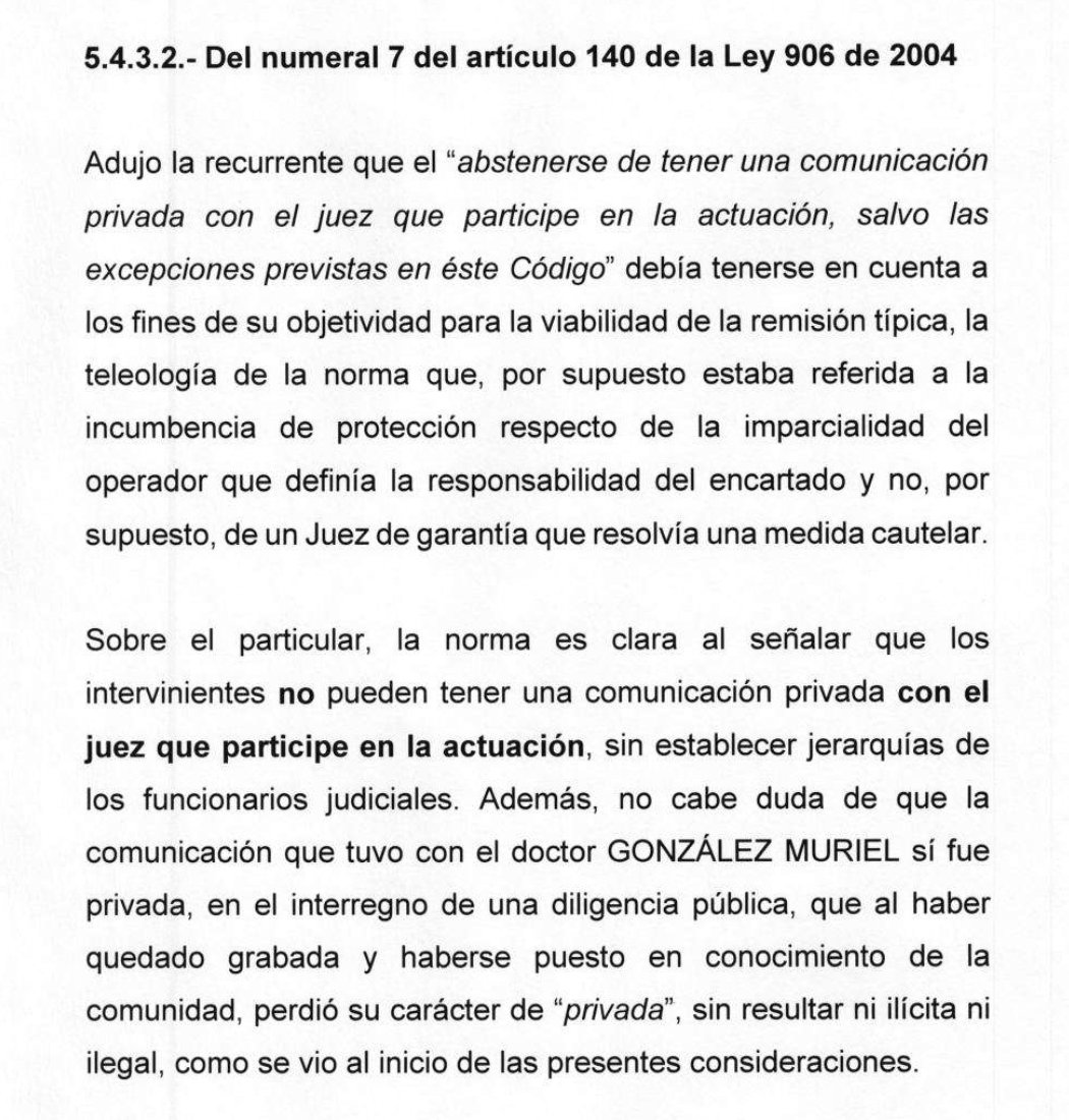alfesac's tweet photo. “la norma es clara al señalar que los intervinientes no pueden tener una comunicación privada con el juez que participe en la actuación" Ojo fiscales, víctimas y defensores que buscan reuniones privadas para “contextualizar” o “ambientar” los casos. De la sanción caso del “beso” https://t.co/nVMkB3Y1gU