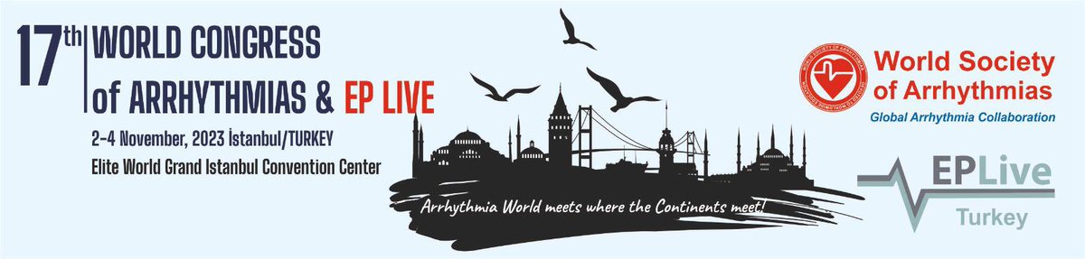 Dear All As one of the course directors, it is a distinct pleasure for me to announce that new leg of great @EPLive2 series “EPLiveTurkey” will be hold on Nov 2-3 in the same place with @2023WSA You have still time to be a part of this unforgettable event. @natale_md