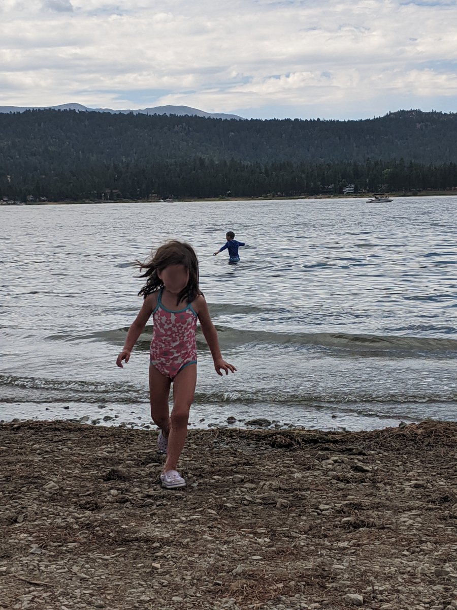 matt on Twitter "Our kids swimming in Big Bear Lake while family