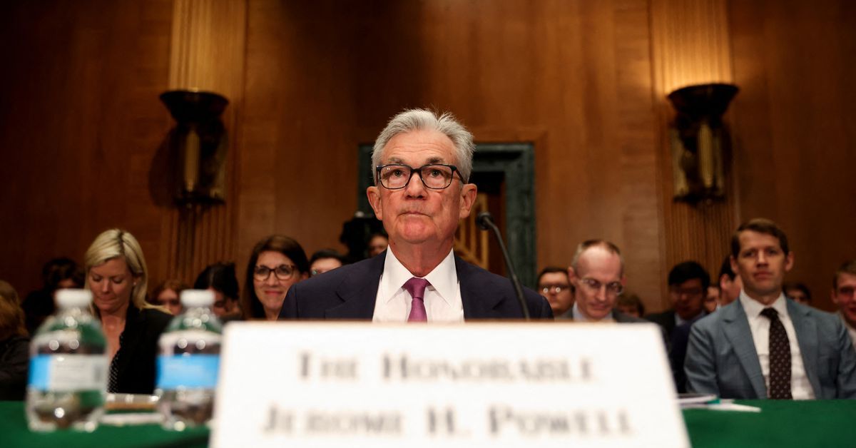 Reuters's tweet photo. Fed's Powell does not rule out rate rise at coming meetings https://t.co/1StWFiZ1nd https://t.co/C5VAPmwNjm