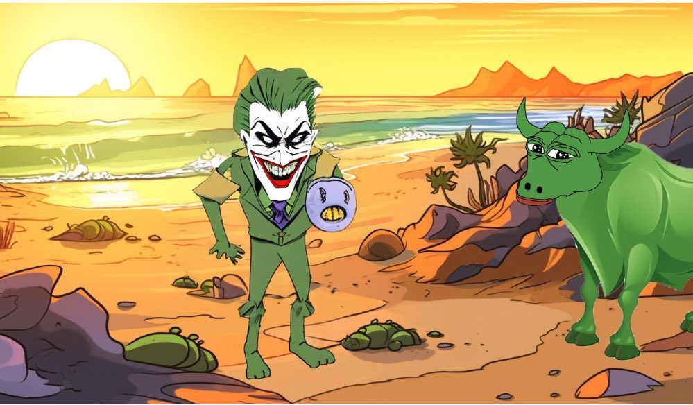 bitofmeister's tweet photo. @TheJokerCoin @SharbiToken @brucegainz1 It's almost time to see the light at the end of the tunnel. $JOKER is future gem. HAHAHA🤡 https://t.co/ixtTulAiJX