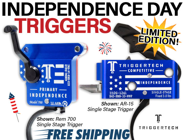 MidsouthShooter's tweet image. Start your Independence Day celebrations early with a new #triggertech #ar15 or #remington700 trigger! #singlestage #curved #dropin #trigger #triggered #ammunition #rifle #ammo #loadyourown #midsouthshooterssupply #crisp #break #nocreep