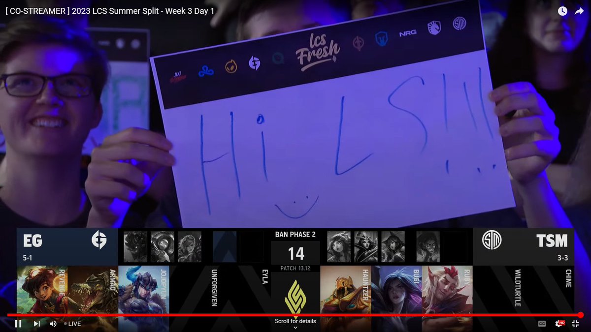 LSXYZ9's tweet photo. Hello good sir, please sub w/ twitch prime @ twitch,tv/imls https://t.co/5BvsJZZ5n8
