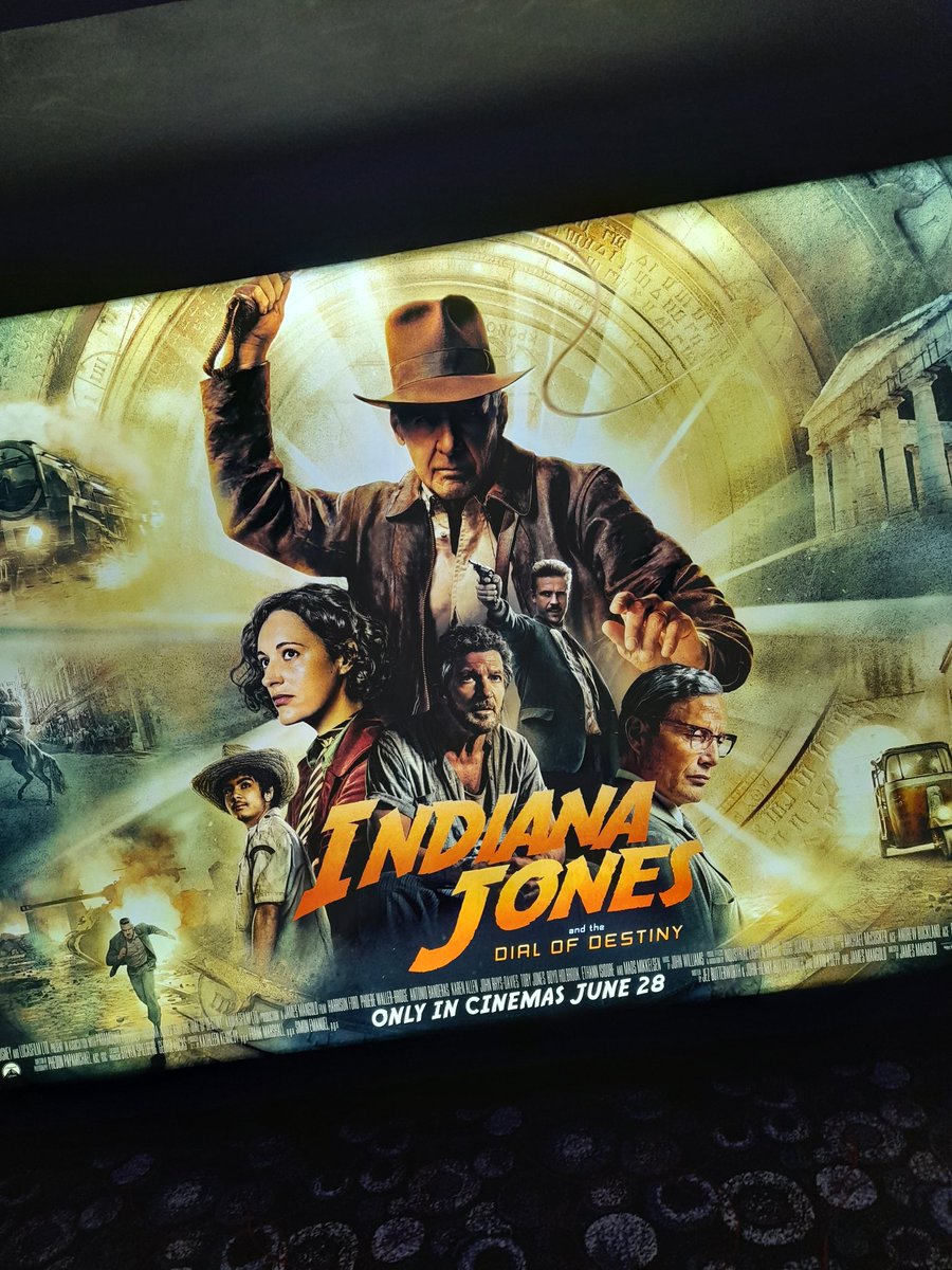 Solo date with indy as I didn't want spoilers  lol
