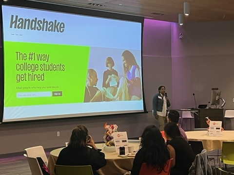 joinHandshake's tweet image. Five incredible conferences in four weeks ✅ Thank you @NACEORG, @Florida_ACE, #SUNYCDO, @AICArtDesign, and @EACEPR for giving us the opportunity to connect with partners and peers all over the country! Until next year! 🎉 #joinhandshake