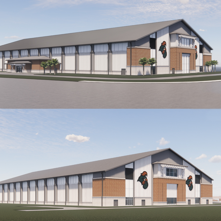 #CCU has secured all required state approvals to begin construction on a $20 million, 93,000-square-foot indoor practice facility. It will accommodate all aspects of practice and include a regulation-size football field with artificial teal turf. bit.ly/CCUIndoorPract…