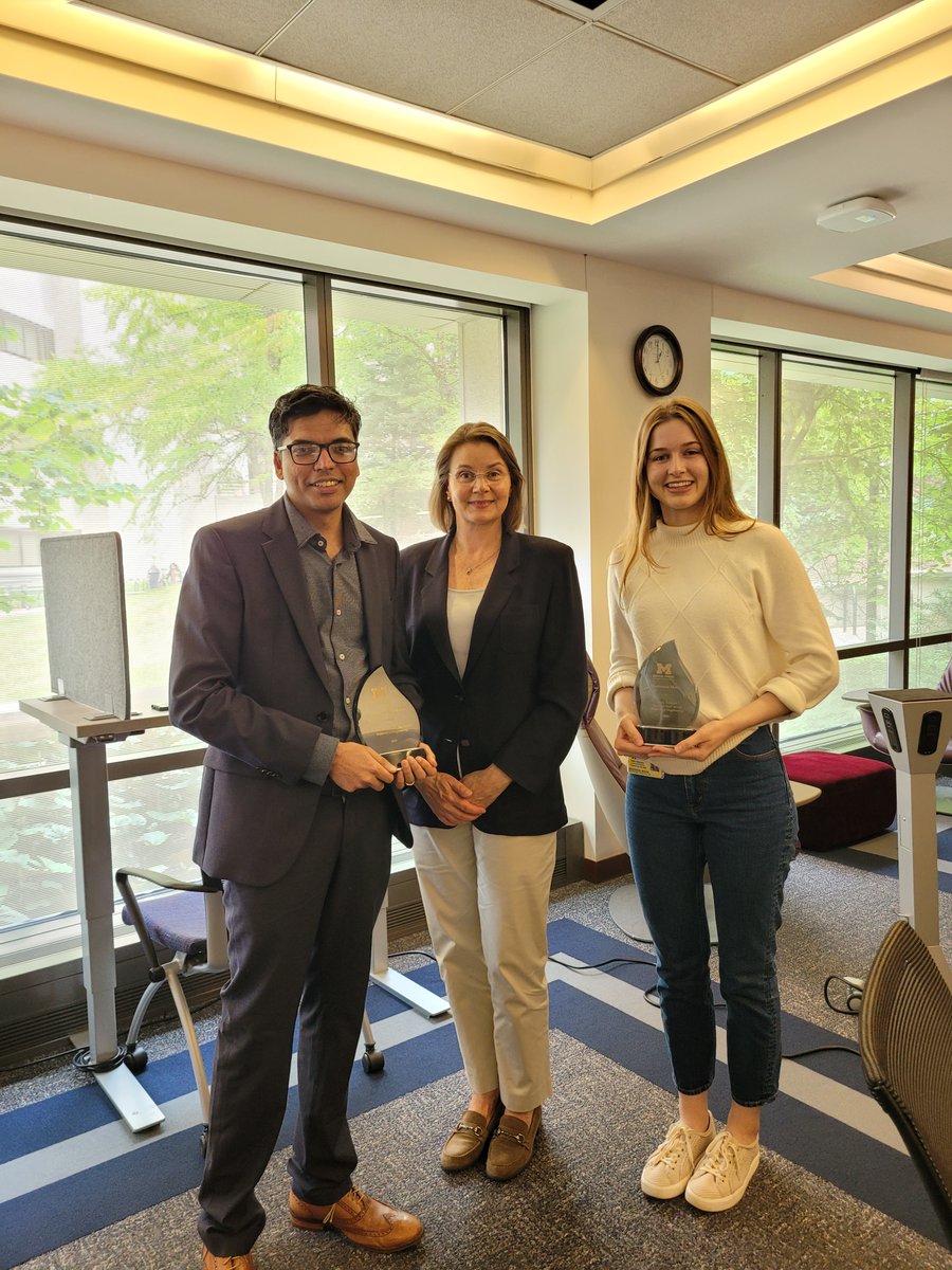 Honored to receive the 2023 EBS Teaching Award in Biomedical Engineering today!