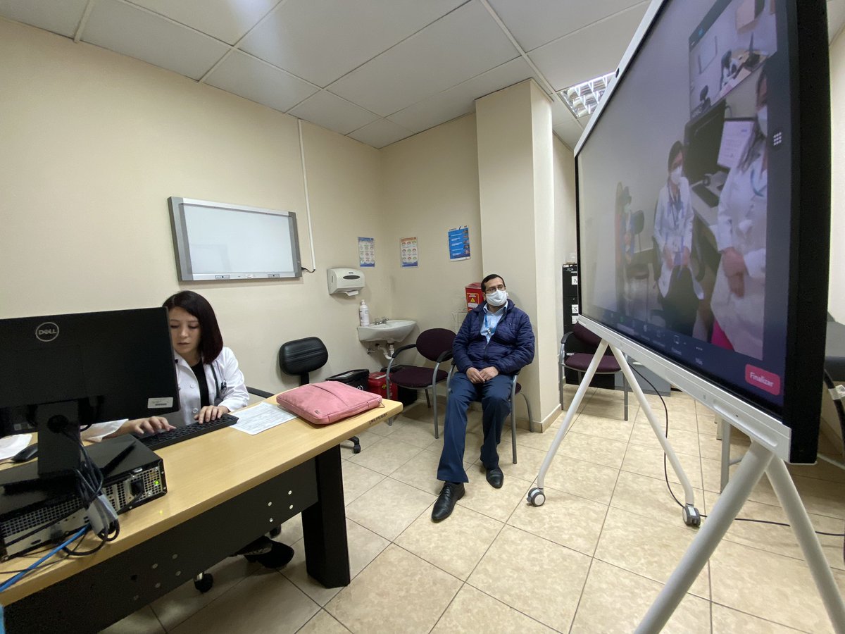 HBacaOrtizEc's tweet photo. Contar con la #teleinterconsulta como parte de la transformación digital que se lleva a cabo en el @HBacaOrtizEc de @Salud_Ec implica avances importantes en la atención oportuna de los pacientes pediátricos de diferentes localidades del país.
#NuestroTrabajoContinúa https://t.co/BINxASXLDI
