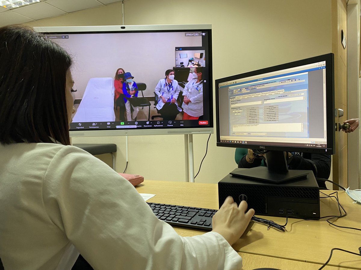 HBacaOrtizEc's tweet photo. Contar con la #teleinterconsulta como parte de la transformación digital que se lleva a cabo en el @HBacaOrtizEc de @Salud_Ec implica avances importantes en la atención oportuna de los pacientes pediátricos de diferentes localidades del país.
#NuestroTrabajoContinúa https://t.co/BINxASXLDI