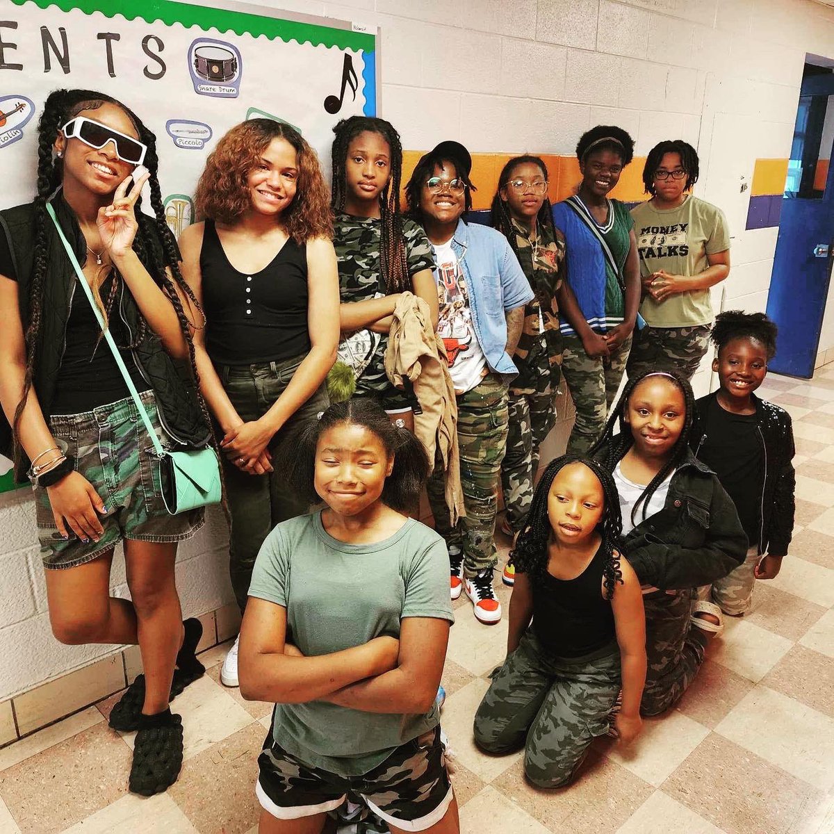 WestPointSOM's tweet photo. Summer Camp Spirit Week: Camouflage Day 🤎💚🖤 https://t.co/gfOwQVUczr