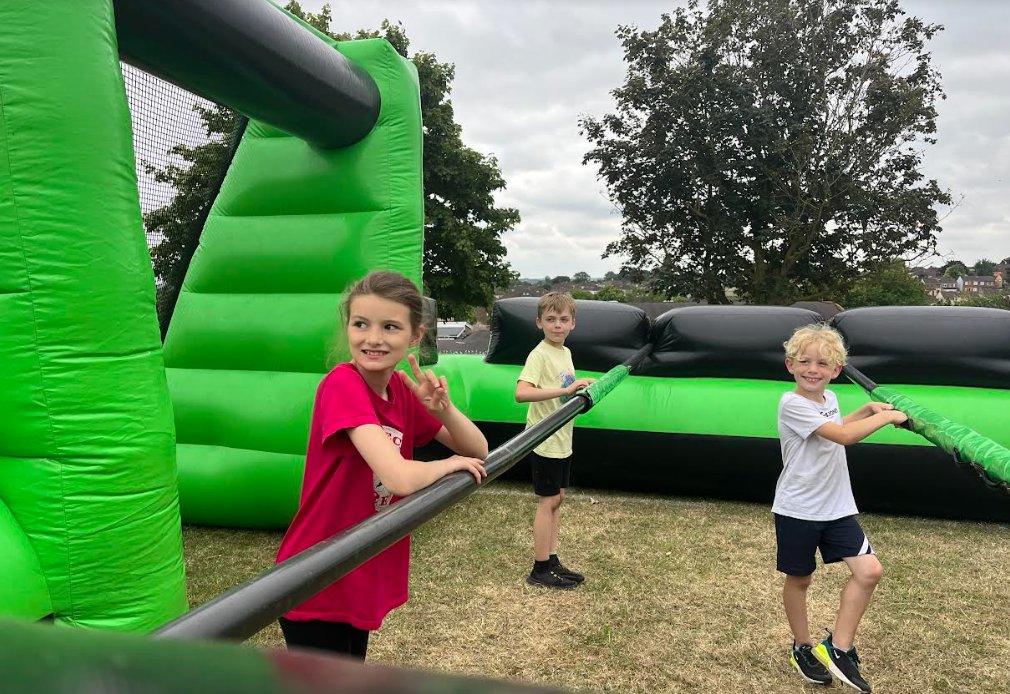 Oak class continued to enjoy the sports week and took on fencing, axe throwing and became part of a human football table! Fun was had by all. <a href="/IPAT_Edu/">The Inspire Partnership</a> <a href="/EEC_Elaine/">Elaine Education Centre</a> <a href="/PrimaryElaine/">Elaine Primary</a>