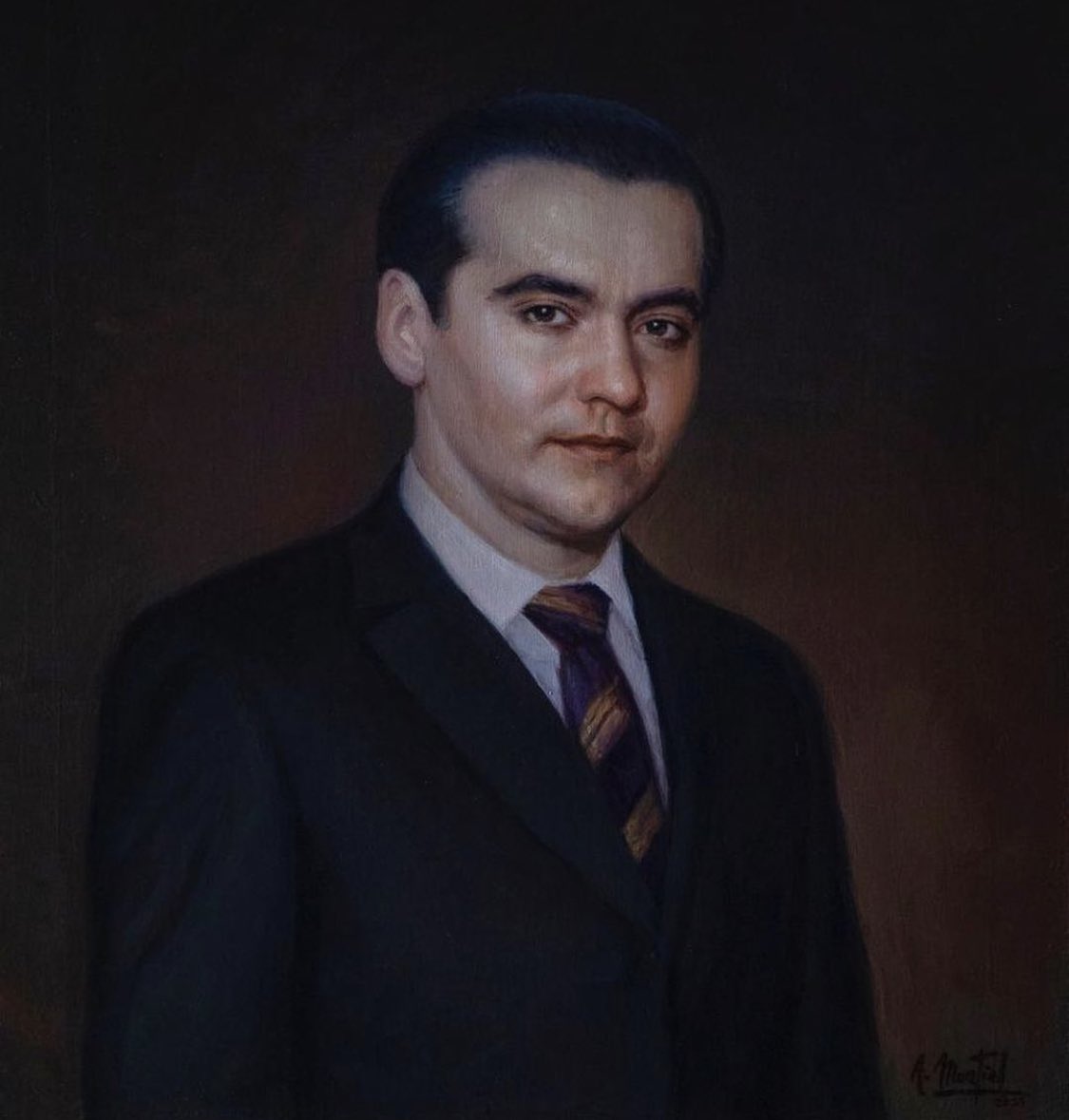 Federico García Lorca ya forma parte de la Galería de Retratos del Ateneo, gracias a <a href="/MADOrgullo/">MADO Madrid Orgullo</a> instagram.com/p/CuDFaUMtc-Y/
