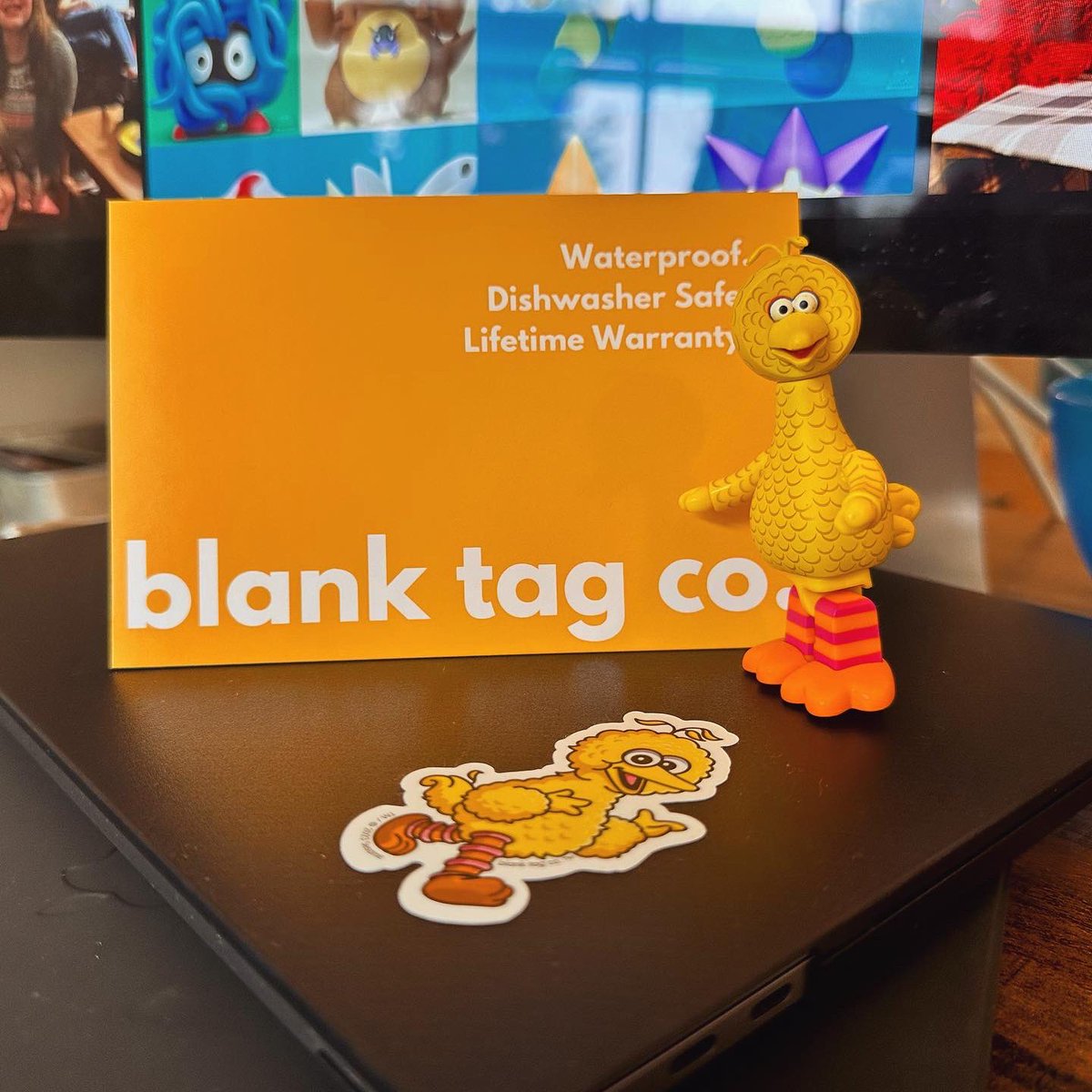camgarrity's tweet photo. So much thanks to our new friends over at @blanktagco for these amazing #SesameStreet stickers! Amazing illustrations and super-high quality. Get them before they’re gone 💛💚 #PuppetTearsPod #Muppets #JimHenson #Art #Illustration #Joy #Stickers https://t.co/ozzmJfQasS