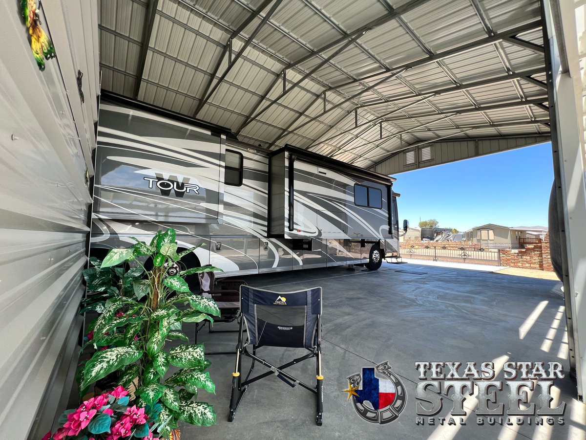 TXStarSteel's tweet photo. Take your RV Cover to another level with a custom-made RV Cover from Texas Star Steel.  We will make it to fit your needs and accommodate any future additions you might want to add.  Check out this awesome RV Cover in Salome, Arizona.
🖥 https://t.co/XzPfKk9R65 https://t.co/vMDwQAaOL6