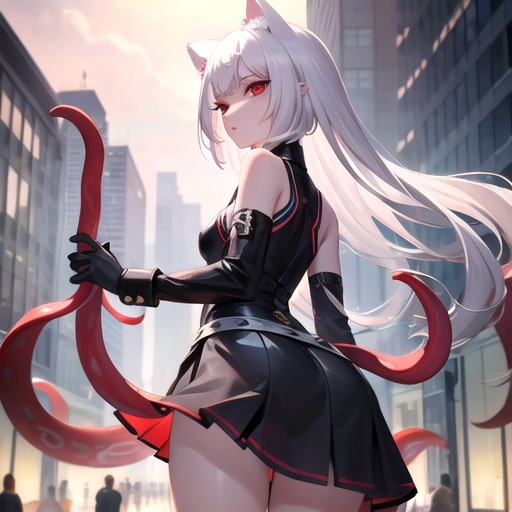 Mashiafu's tweet photo. Bow to me, peasants~~~. 😈😈😈
#anime #art #badass #catgirl https://t.co/Z3q18FvUOZ